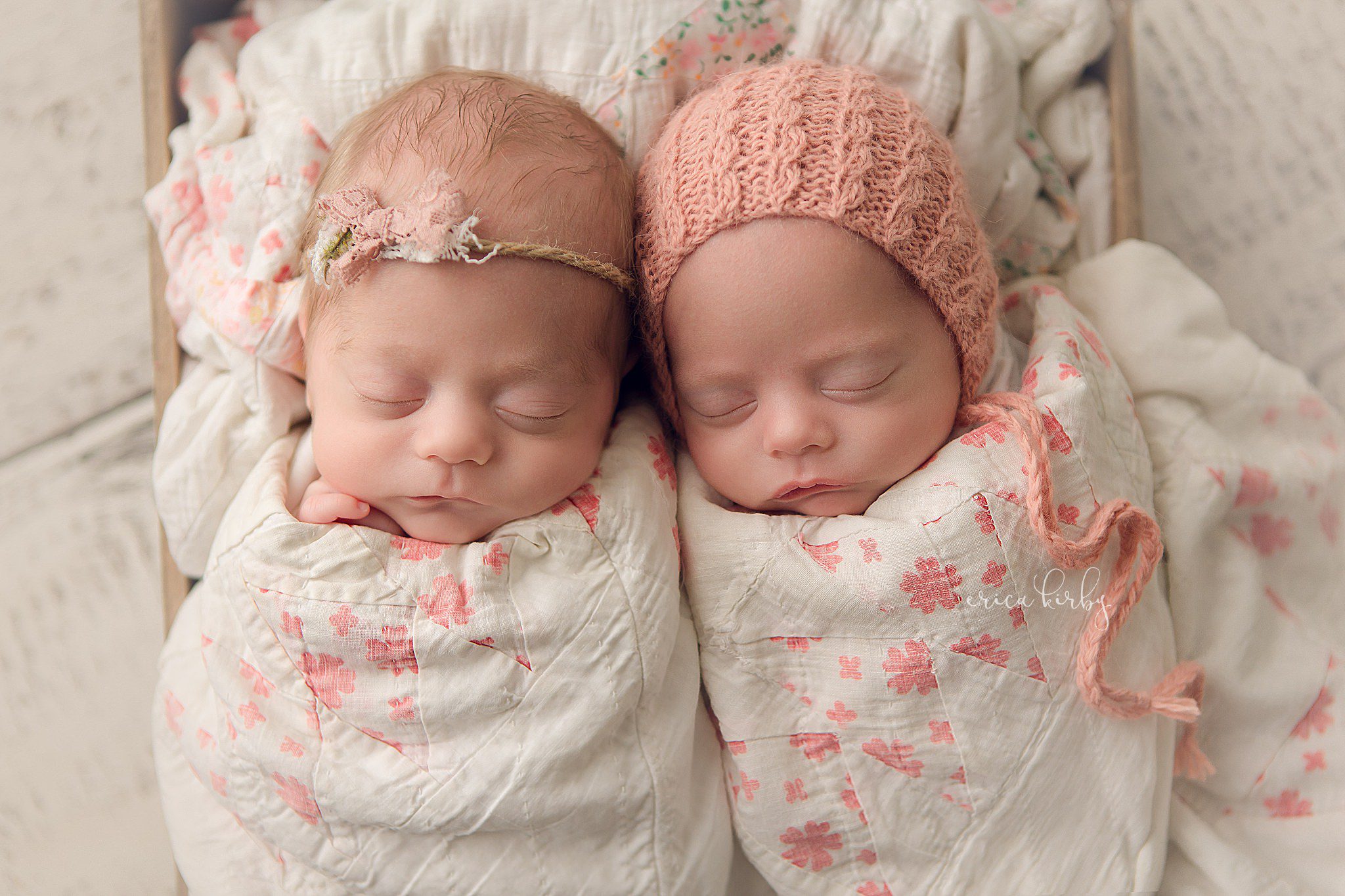 Natalie and Emily- Northwest Arkansas Best Twins Multiples Newborn Baby ...